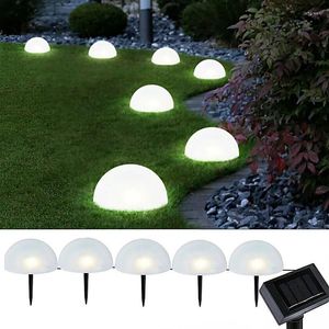 Waterproof LED Solar Garden Decoration Outdoor Lawn Light Decorative Sunlight Lights Park View Lighting For Country House