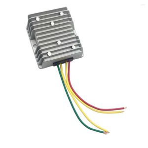 Adaptador de prata do organizador de carros DC 8-40V a 12V 6A 72W Regulador de conversor de energia