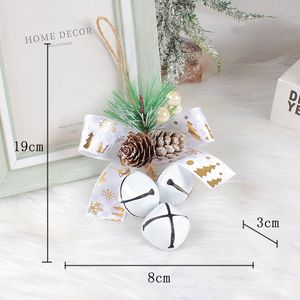 Dekoracje świąteczne Nowe akcesoria Christma Bell wisiorek DIY MALL Choink Tree Pbow Dekoracja