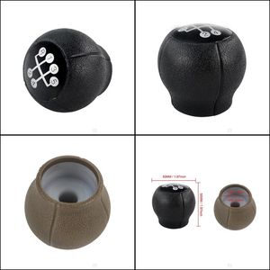 Shift Knob PQY Racing - Gear Shift Knob 5 Speed ​​Manual för Opel Astra Corsa Sintra Tigra Vectra Zafira PQY -88 Drop Delivery 2022 Mobi DH5VF