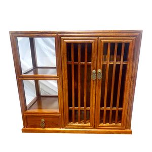 Family Living Room Furniture solid wood Tea cabinet Chinese style