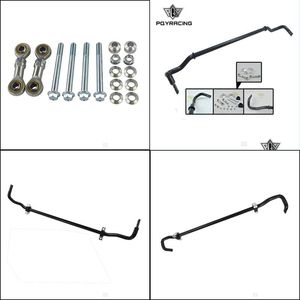 Montagem do braço de controle PQY-barra de sway de 24 mm 92-00 EG EK para Honda Civic 94-01 acura integra dc2 e kit de link final PQY1013 Drop entrega 2022 DH0X1