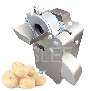 Industrielle Würfelschneidemaschine für kommerzielle Gemüsewürfel, Karotten, Zwiebeln, Kiwis, Äpfel, Mango und Gemüse