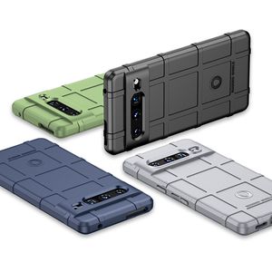 Sköldtelefonfodral för Google Pixel 8A 8 Pro 7 6 6A 5 5A 4 4A XL för iPhone robust stötsäkert fodral TPU -täckning