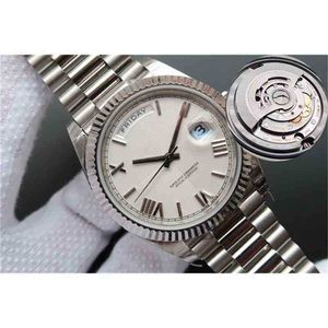 Power Reserve 72 DateJust Ladies V7 Ultimate 버전 럭셔리 남성 자동 데이 데이트 Cal.3255 기계 시계 40mm 그린 블루 로마 다이얼