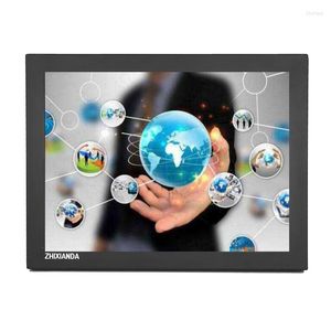 Factory Price Desktop Wall Mount 12 Inch Industrial Open Frame LCD Capacitance Touch Monitor