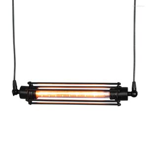 Pendant Lamps Loft Industrial Lamp Hanging Lights LED Creative Flute Pending Lighting Iron Vintage Light Fixtures Luminarias