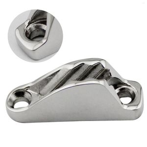 All Terrain Wheels Sailing Rigging 316 Stainless Steel /Jam Fairlead Cleat Polished Silver For Line Sizes 3mm/6mm