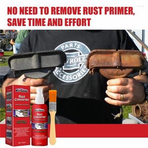 Biltvättlösningar 100 ml Anti-rost Rost Remover Paste Multi Purpose Chassis Converter Reparera Protect Iron Metal Surfaces Underhåll Rengör