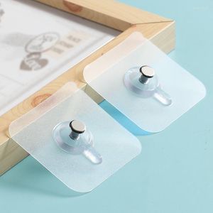 Hooks 1/5/10pcs/lot Punch-Free Non-Marking Screw Stickers Po Frame Holder Rack Wall Decoration Hanger Self-adhesive Painting Hook