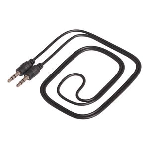 1M AUX -kabel 3,5 mm hane till manliga ljudkablar Stereo Car Auxiliary Extension Cable för telefonens hörlurar högtalare