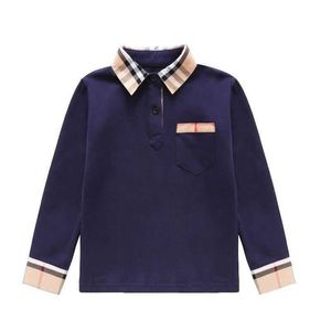 Roupas Pullover de designer infantil Boys Casual de impressão de algodão puro casual de decoração de grãos