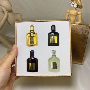 Klonparfym f￶r man presentupps￤ttning 10 ml 4 flaskor svart orkid￩ eau de parfum edp spray designer varum￤rke doft doft grossist l￥ngvariga ￤lskare g￥va parfymer lager