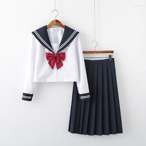 Set di abbigliamento School Girl Cosplay JK Uniform Women Chorus Performance Short Long Sleeve Uniformi da marinaio giapponesi Anime