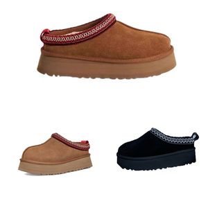 Chestnut Tazz Plateaustiefel Winter Schnee Stiefeletten Damen Designer Pelz Slide Warm Australien Indoor Slipper