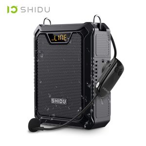 Outros eletrônicos shidu 30w amplificador de voz portátil com microfone sem fio para professores ipx6 à prova d'água Bluetooth5.0 alto -falante 5000mAh Power Bank 221025