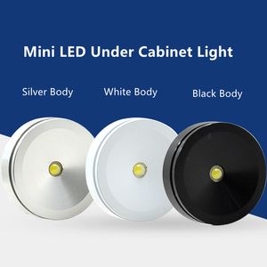 Mini LED Downlight 3W 3000k 4000K 6000K Dolap Işık Lambası Rohs CE Beyaz Siyah Gümüş Gövde AC85-265V