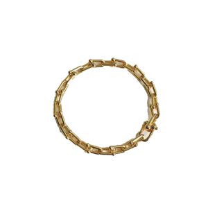 berlockarmband Tiffan bokstav t familj hårt Serie U-format armband halsband designersmycken lyxiga kärleksarmband för män kvinnors bijoux cjewelers