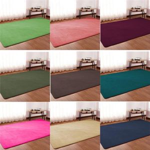 Teppiche Auflistung Wohnzimmer Teppich Bodenmatte Schlafzimmer Bett Korallen Fleece Decke Studie Tür Teppich Teppich-Rosa 0,8 1,6 m