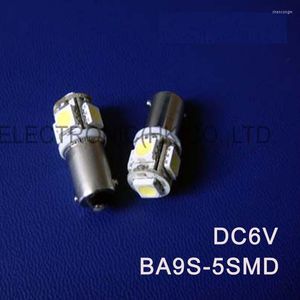 DC6V 6.3V BA9S högkvalitativ BA9S LED -instrumentpanel Varning Indikator Ljus glödlampa lampa 10st/parti