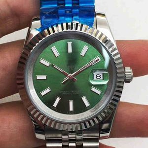 Relógios de grife de luxo SUPERCLONE Datejust RO Etc2836 3235 Mens Relógio Mecânico Automático Log Tooth Verde Luminoso