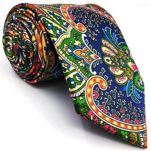 Bow Ties U31 Multicolor Geometric Mens Neslips Silk Fashion Printed Handmade Designer For Gift Wedding Party