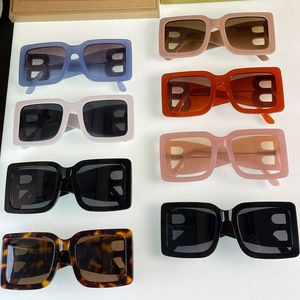Deisigner de ￳culos de sol mensageiro B Womens Sun Glass Outdoor Eyewear Fram Fram European