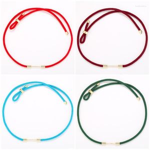 سلاسل Zhukou Milan Rope Necklace for Women Creative Man Orgent Plendlaces Stoker Nelgaces Christmas Gift Jewelry Wholesale VL229