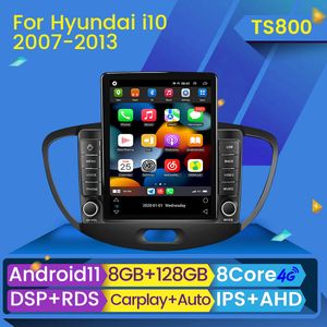 CAR DVDステレオ2DIN Android Auto Radio GPS Multimedia Player for Hyundai I10 2007 2009 2010-2013 DSP IPS 2 DIN