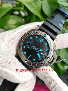 V7 Topselling Excelentes relógios de pulso masculino 47mm Dial preto 00960 Bandas de borracha Bandas de borracha Menções Automáticas Relógios mais recentes Relógios