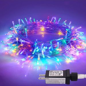 LED-Lichterkette, Weihnachtsbeleuchtung, Sterne, Vorhanglicht, Niederspannung, 31 V, 50 m, 100 m