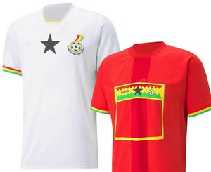 22 Ghana voetbal jerseys wereld nationale team heren kinderen vrouwen Thaise kwaliteit Thomas J ayew A ayew wakaso gyan ontwerp je eigen voetbalkleding