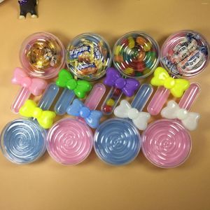 Gift Wrap 12PCS Baby Candy Birthday Decorations Lollipop Boxes For Shower Wedding Party Favors