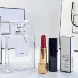 Designer Makeup Presentupps￤ttningar No5 Miss CC100ML Lipstick 147 3.5G 2 i 1 kosmetisk kit med presentf￶rpackning H￶g version Kvalitet Fast Ship