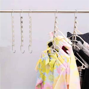 Stainless Steel Hangers Racks Closet Storage Organizer Space Saver Clothes Drying Folding Rack