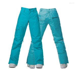 Calça de esqui gsou neve garotas meninas snowboard snowboard inverno água resistente ao vento calças de snowboard respiráveis ​​esportes ao ar livre