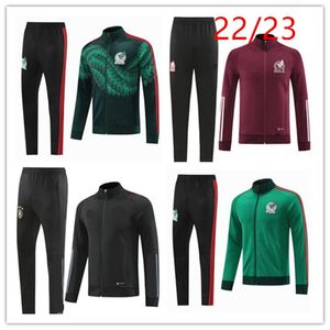 Fußball-Sets/Trainingsanzüge 22/23 MEXIKO Fußballjacke MIT PAN 24 25 CHICHARITO RAUL LOZANO Camisetas de futbol