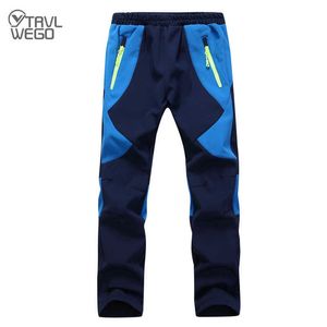 Pantaloni da sci con bretelle TRVLWEGO Pantaloni da campeggio Escursionismo Autunno Inverno Bambini Studente Sci Ragazzo Ragazza Antivento Impermeabile Esterno Soft Shell Caldo L221025