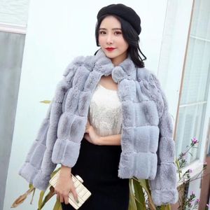 女性の毛皮冬2022年韓国の女性の贅沢な毛皮のようなファッションクラシック気質コートフェイク