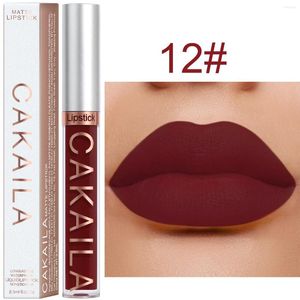 Lucidalabbra Arrivi Rossetto Velluto opaco 18 colori Impermeabile a lunga durata Donna Sexy Maquillage Cosmetici Regalo Lucidalabbra