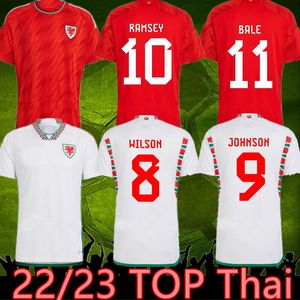 2022 walia koszulki piłkarskie zestaw dziecięcy BALE WILSON ALLEN RAMSEY JOHNSIN 22 23 puchar reprezentacji świata Rodon VOKES away strona główna koszulka piłkarska mężczyźni mundury