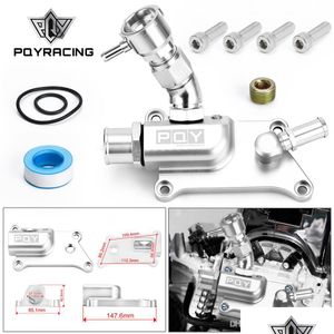 Motor Montajı PQY Yüksek kaliteli üst soğutucu muhafazası düz dolgu boyun termost radyatör kapağı ile k24 k20z3 pqyimk09s dr dhamc