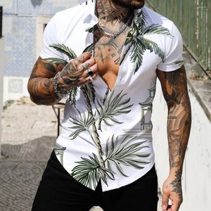 Men's Casual Shirts 2022 Coconut 3d Printed Xmas Long Sleeve Blouse Holiday Party Tops Oversized Tee Shirt For Men Clothing Harajuku Camisa