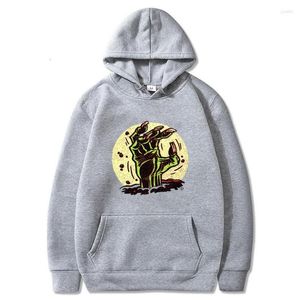 Herrtröjor faller vinter djävulens klo halloween tröja hoodie toppar mäns enkelhet