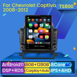 Carplay Tesla Screen Car Dvd Radio Player for Chev Captiva 2006-2012 Android 11 Multimedia GPS Navigation Stereo DSP BT