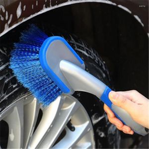 Car Sponge Wheel Soft Brush Tire Cleaner Washing Tools Blue For Auto Detailing Motorcycle Cleaning
