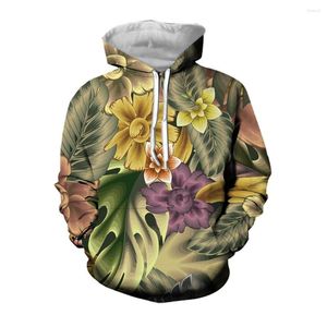 Erkek Hoodies Jumeast 3D Baskı Flipper Sıfır Hacker Drip Afrika Çiçek Soyut Grafik Kapüşonlu Sweatshirts Kanguru Cep Erkek Giysileri