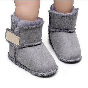 Kış Çocuk Ayakkabı Tasarımcı Toddler Bebek patikleri kürk yeni doğan bebek kız kızlar kar botları çocuk ayakkabı spor ayakkabıları