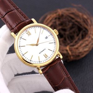 2022 Men's luxury Automatic Mechanical Watch Business leisure multi-function Calendar Waterproof Belt Watches