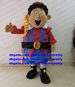 Costume da mascotte di Big Fat Lady Zwarte Piet Personaggio dei cartoni animati per adulti Vestito di fantasia Prestazioni di intrattenimento di fascia alta zx756